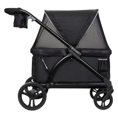 CARRO PASEO WAGON Y COCHE DOBLE MUV EXPEDITION 2 EN 1 ULTRA BLACK-1