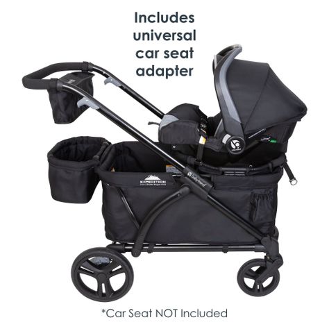 CARRO PASEO WAGON Y COCHE DOBLE MUV EXPEDITION 2 EN 1 ULTRA BLACK-4