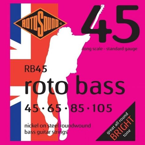 Cuerdas Bajo Eléctrico Roto Bass Rotosound RB45-0