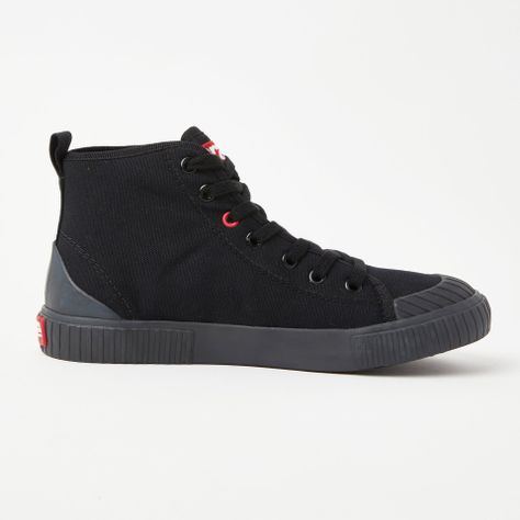 Zapatilla Urbana Unisex Garza Zu High Negro-0