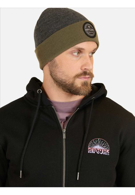 Poleron FZ Rc Surfing Company Negro Hombre Rip Curl-2