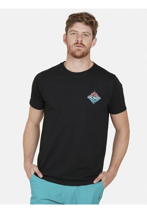 Polera 6P296 Hombre Negro Rip Curl-0