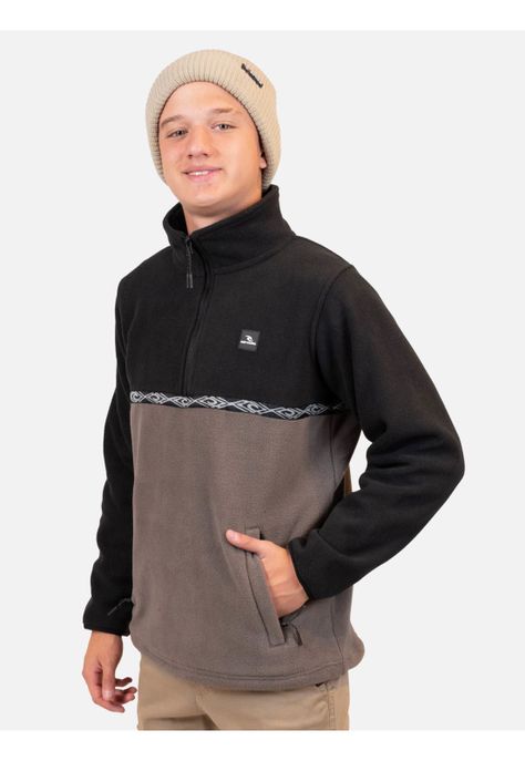 Poleron Micropolar Curlena Café Infantil Rip Curl-0