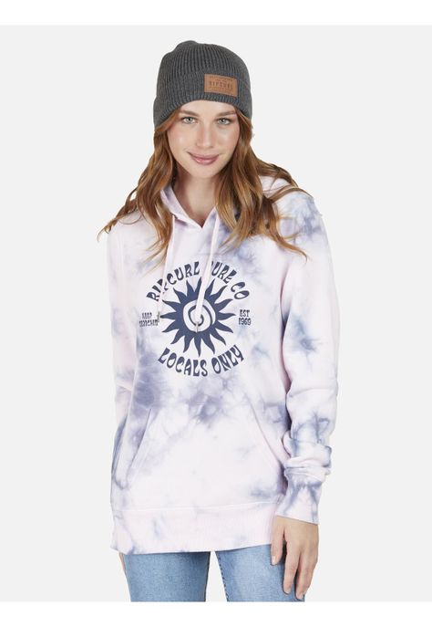 Poleron Local Only Dye Hoodie Multicolor Mujer Rip Curl-0