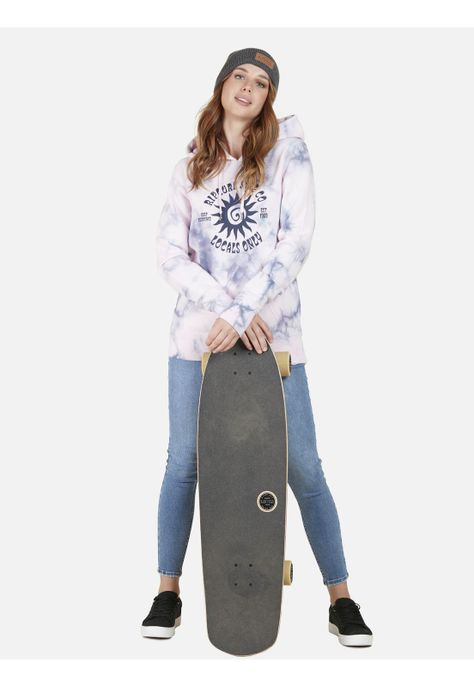 Poleron Local Only Dye Hoodie Multicolor Mujer Rip Curl-3