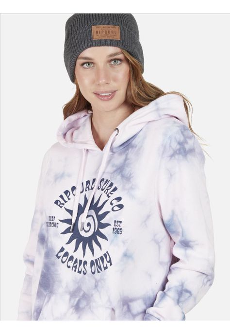 Poleron Local Only Dye Hoodie Multicolor Mujer Rip Curl-4
