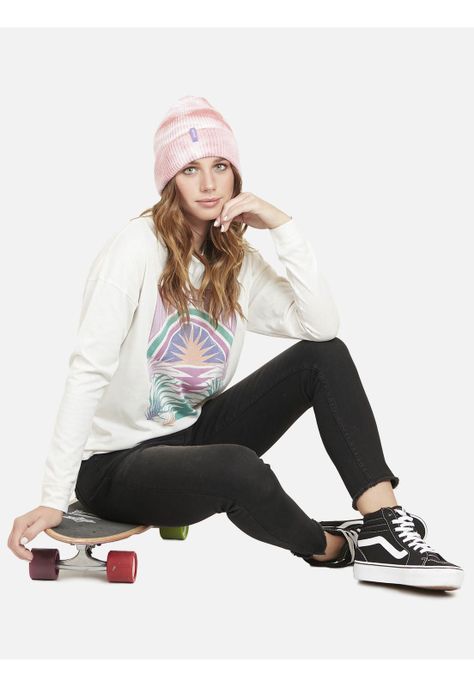 Polera Paradise Ml Mujer Blanquecino Rip Curl-1