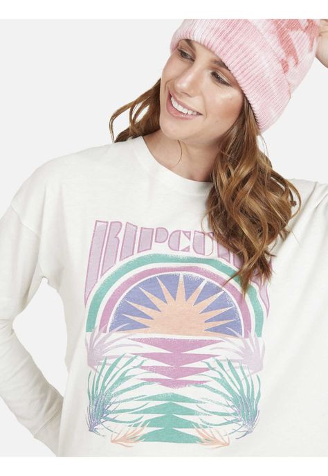 Polera Paradise Ml Mujer Blanquecino Rip Curl-2