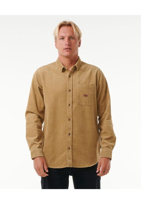 Camisa Flow Khaki Hombre Rip Curl-0