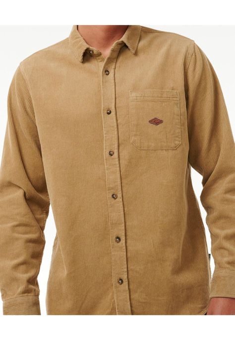 Camisa Flow Khaki Hombre Rip Curl-4