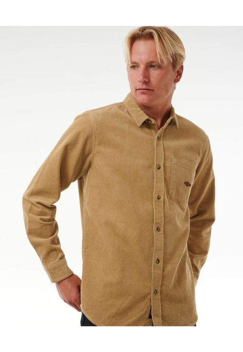 Camisa Flow Khaki Hombre Rip Curl-5