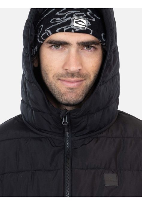 Parka Rider Negro Hombre Rip Curl-2