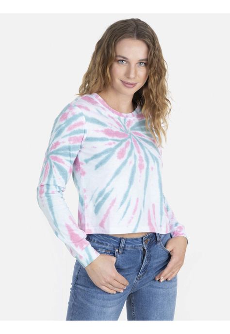 Polera FLUOR TIE ML Mujer Multicolor Rip Curl-0