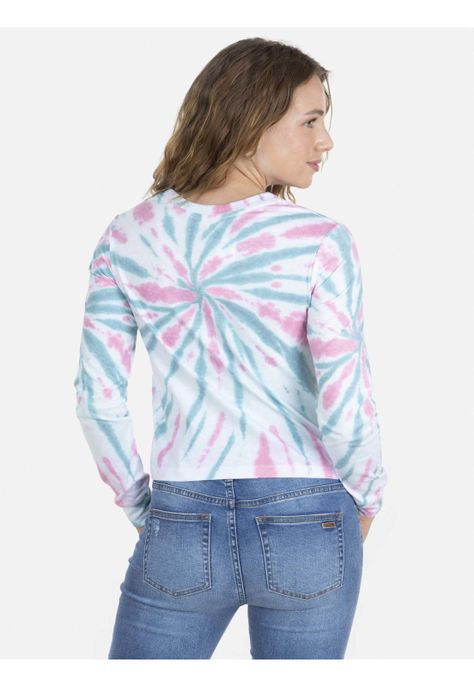 Polera FLUOR TIE ML Mujer Multicolor Rip Curl-1
