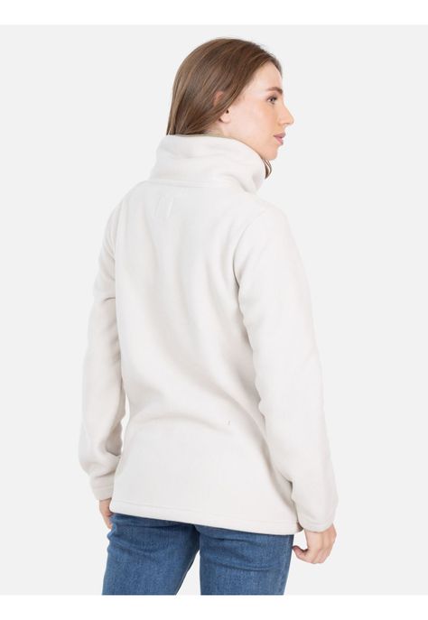 Poleron Micropolar Kokes Rr Beige Mujer Rip Curl-1
