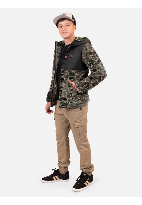 Poleron Chiporro Wavix Multicolor Infantil Rip Curl-4