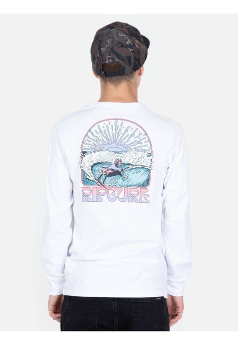 Polera ML Marflow Blanco Infantil Rip Curl-3