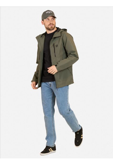 Cortaviento RC Force Verde Hombre Rip Curl-4