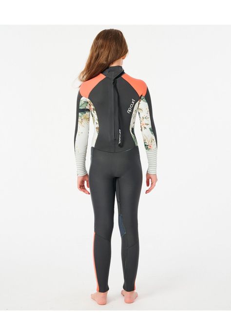 Traje de Agua junior girl 039" dawn patrol 4/3 back zip-1