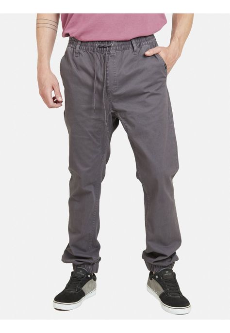 Pantalon JOGGER FIT Hombre Gris Rip Curl-0