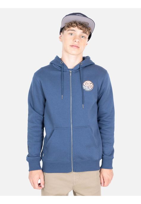 Poleron FZ Marora Azul Infantil Rip Curl-0