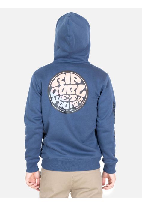 Poleron FZ Marora Azul Infantil Rip Curl-1
