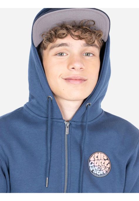 Poleron FZ Marora Azul Infantil Rip Curl-2