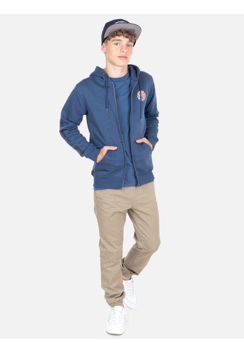 Poleron FZ Marora Azul Infantil Rip Curl-3