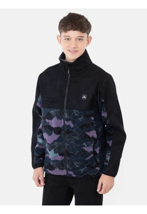 Poleron Micropolar Adventure Multicolor Infantil Rip Curl-0