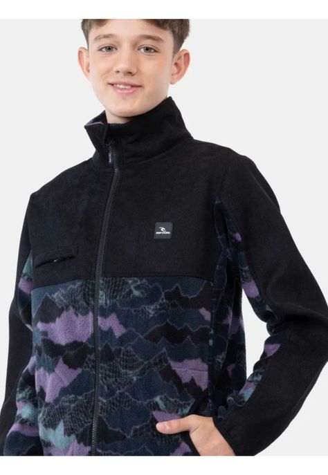 Poleron Micropolar Adventure Multicolor Infantil Rip Curl-2