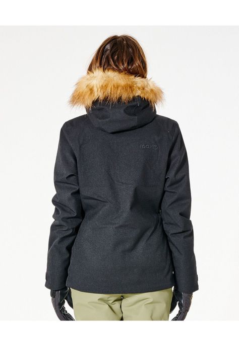 Parka Snow Mujer Negro Rip Curl-1