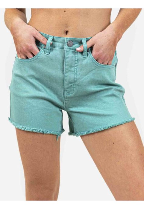 Short Jeans 6B822 Mujer Turquesa Rip Curl-0