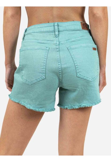 Short Jeans 6B822 Mujer Turquesa Rip Curl-1