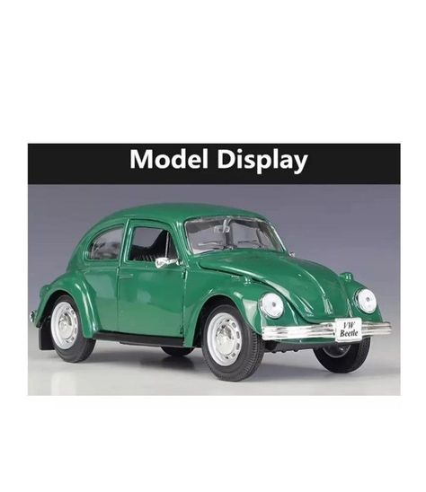 Auto De Colección Volkswagen Beetle Marca Maisto Escala 1:24-2