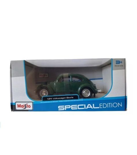 Auto De Colección Volkswagen Beetle Marca Maisto Escala 1:24-7