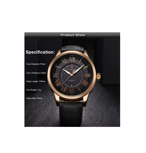 Reloj Masculino Marca Naviforce Modelo Nf9126-3