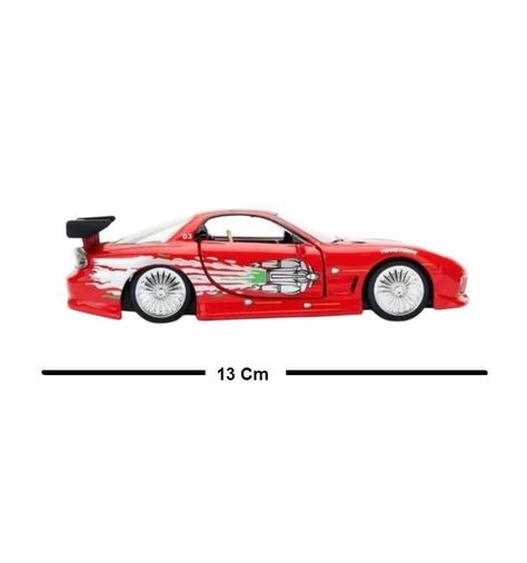 Auto Colección Doms Mazda Rx-7 Rápido Y Furiosos Marca Jada-1