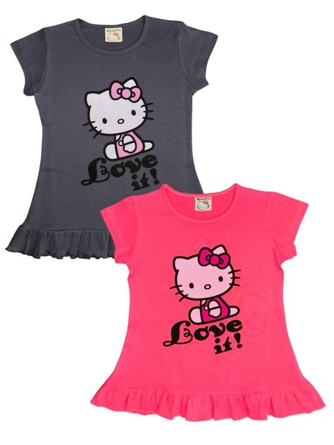 Pack 2 Poleras Niña Hello Kitty S118289-4053-0
