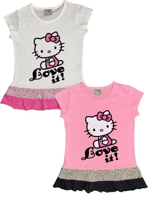 Pack 2 Poleras Niña Hello Kitty S118285-0205-0