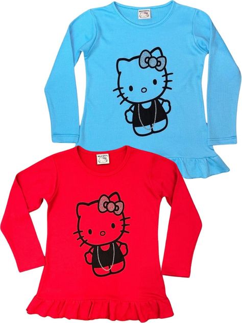 Pack 2 Poleras Niña Hello Kitty S122143-0922-0