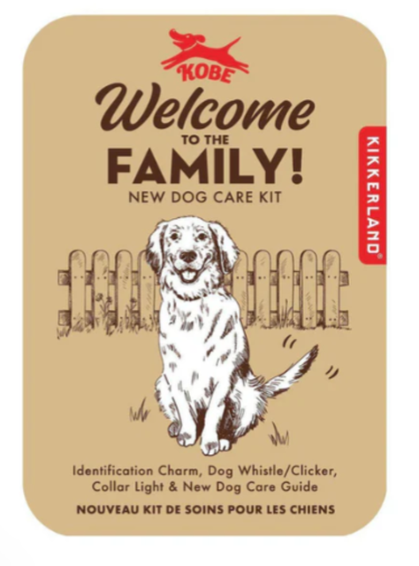 Kit Familiar Para Perros Kobe Kikkerland-0