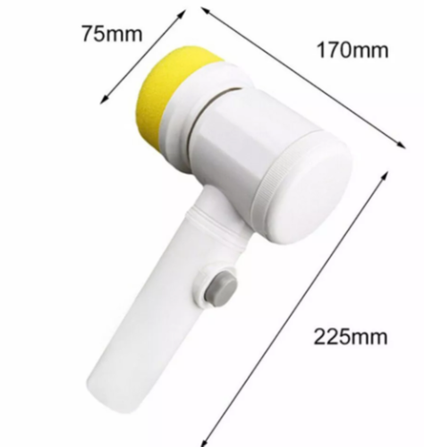 Cepillo 5 en 1 Recargable para Bañeras Lava platos -3