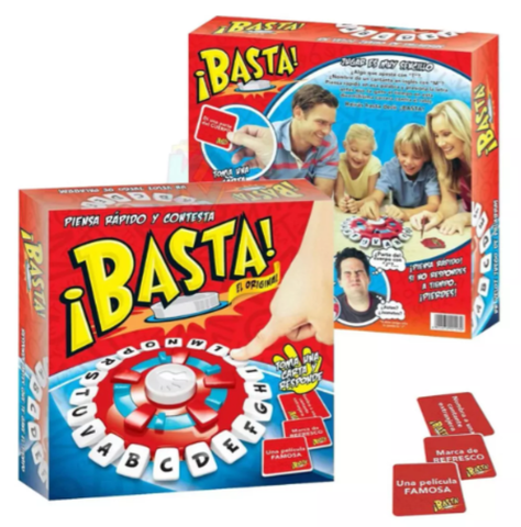 Basta Juego De Mesa Español Piensa Rapido Y Contesta-1