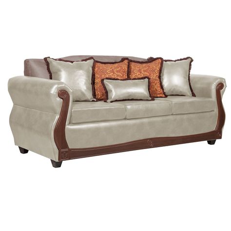 Juego de Living 3 1 1 Gran Columbia Crema-2