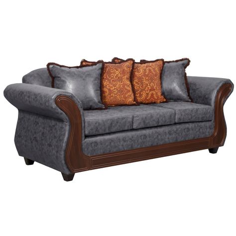 Juego de Living 3 2 Palermo Gris-2
