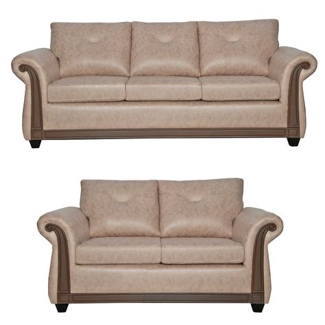 Juego de Living 3 2 Bristol Beige-0