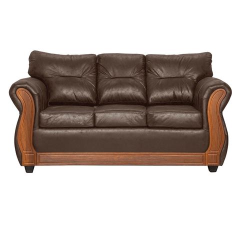 Juego de Living 3 2 1 1 Toronto Chocolate-1