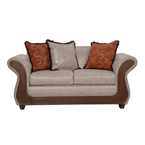 Juego de Living 3 2 Palermo Crema-3