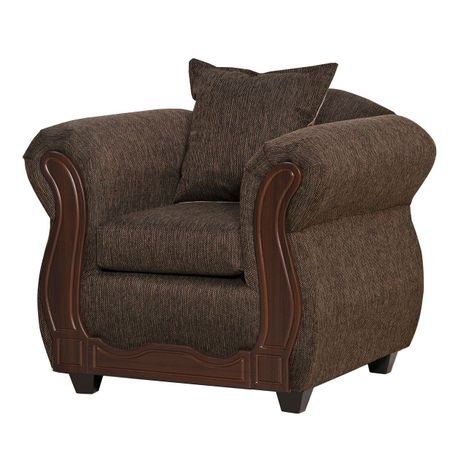 Juego de Living 3 2 1 1 Serrana Café-5