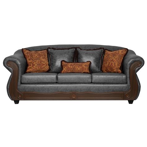 Juego de Living 3 2 1 1 Estambul Gris-1